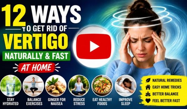 12 Ways to Get Rid of Vertigo Naturally & Fast at Home