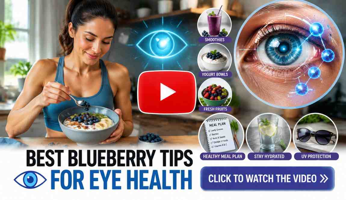 BEST WAYS TO USE BLUEBERRIES FOR EYE SUPPORT