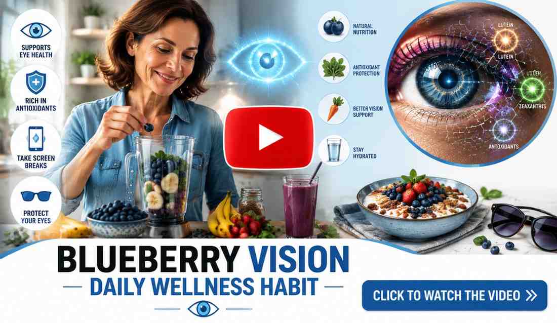 BLUEBERRY TRICK FOR VISION DAILY EYE WELLNESS HABIT