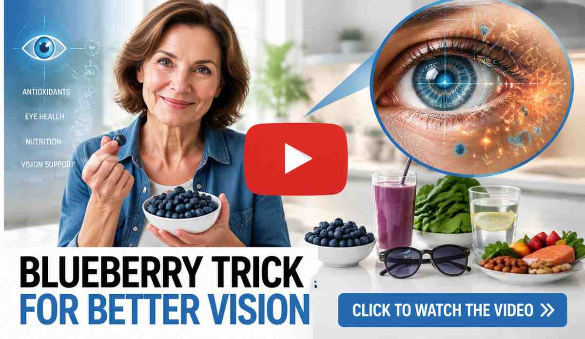 BLUEBERRY TRICK FOR VISION SUPPORT HEALTHY EYES NATURALLY