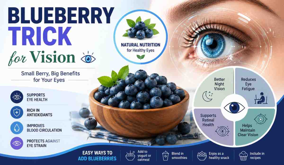 Blueberry Trick for Vision