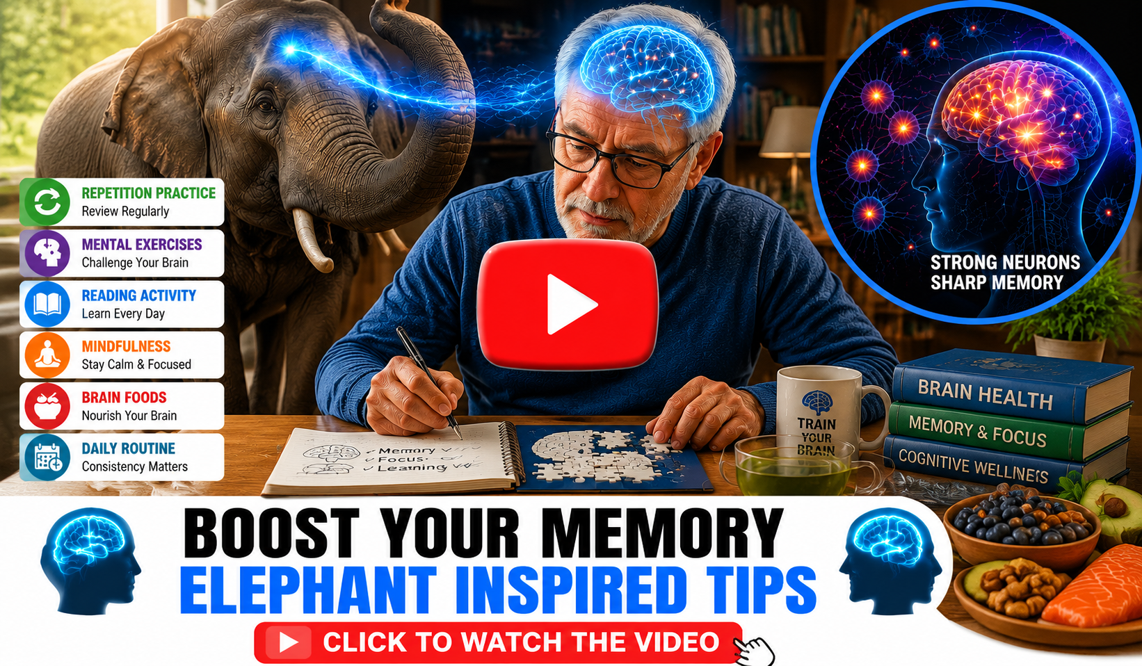 Boost your memory with elephant tips