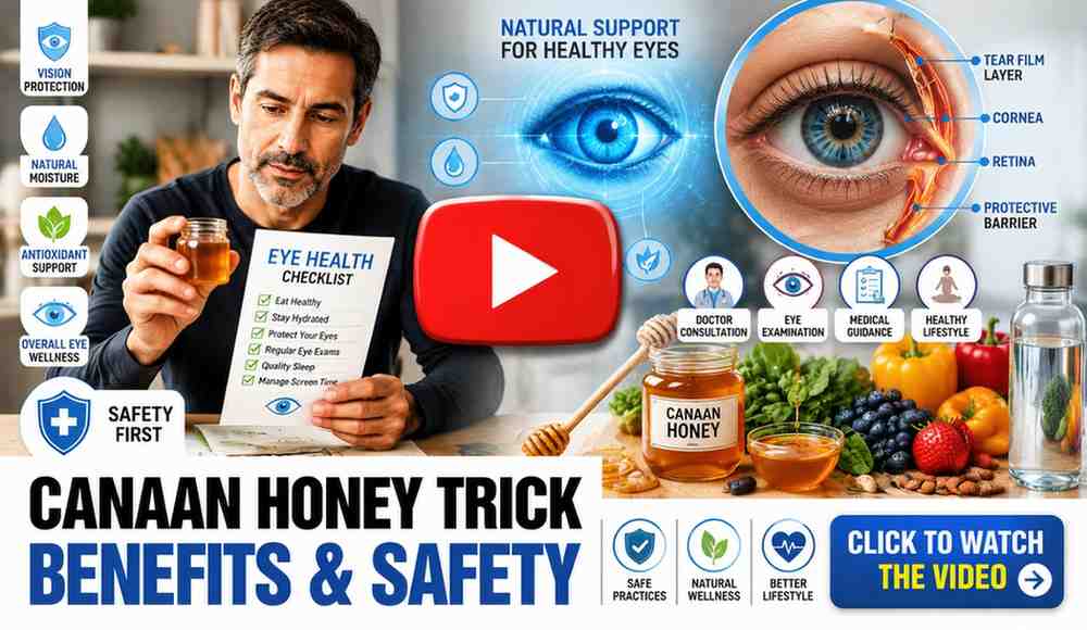 CANAAN HONEY TRICK FOR EYES BENEFITS & SAFETY EXPLAINED