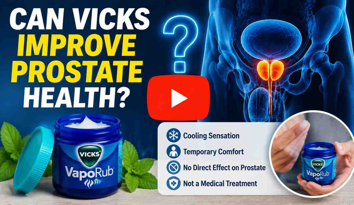 Can Vicks Improve Prostate Health