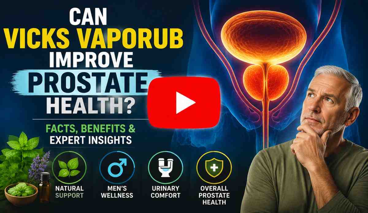 Can Vicks VapoRub Improve Prostate Health