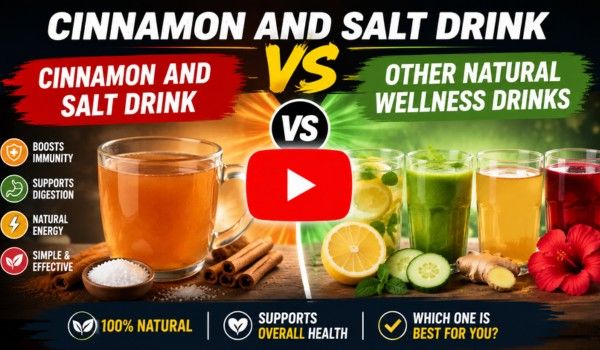 Cinnamon and Salt Drink vs Other Natural Wellness Drinks