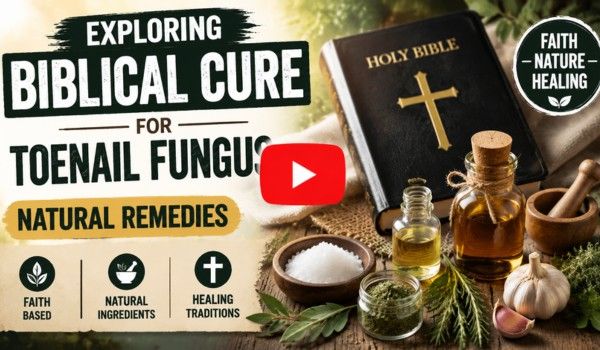 Exploring Biblical Cure for Toenail Fungus Natural Remedies