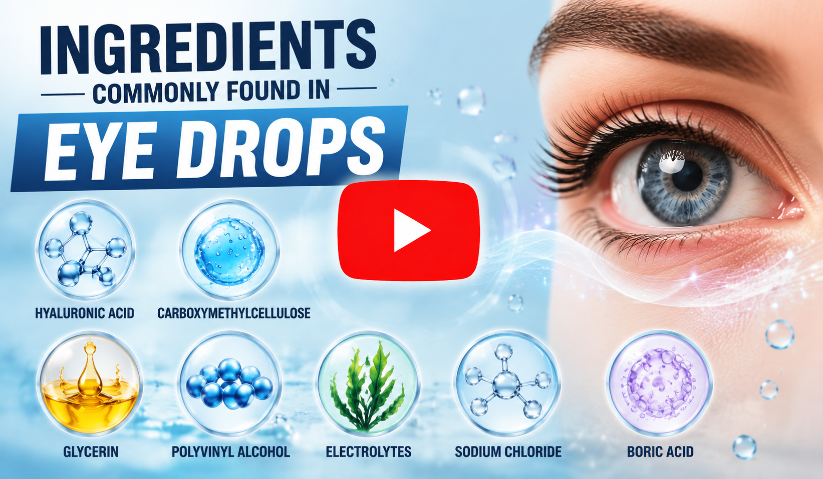 Ingredients Commonly Found in Eye Drops