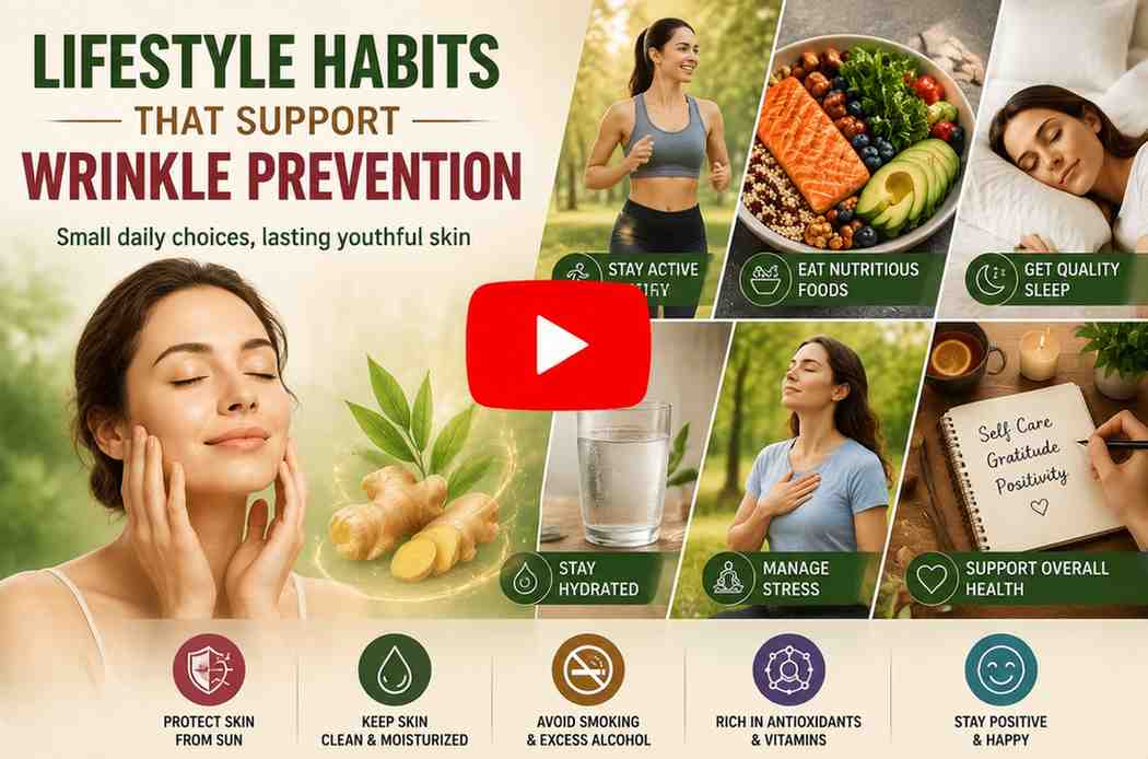 Lifestyle Habits That Support Wrinkle Prevention