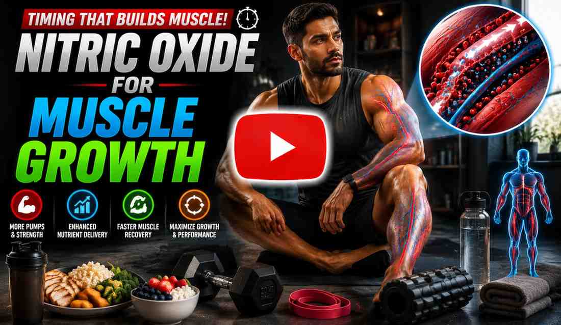 NITRIC OXIDE TIMING FOR MUSCLE GROWTH & RECOVERY