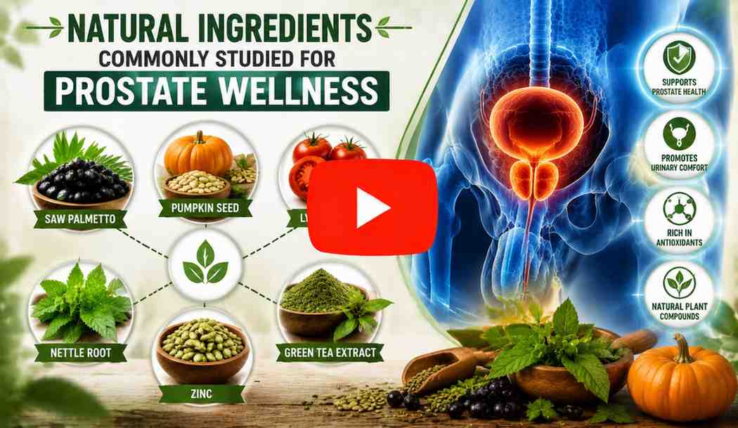 Natural Ingredients Commonly Studied for Prostate Wellness