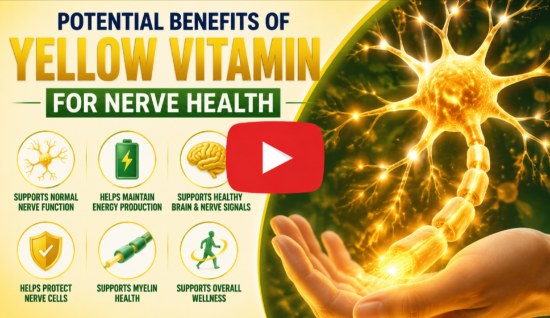 Potential Benefits of Yellow Vitamin for Nerve Health