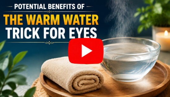 Potential Benefits of the Warm Water Trick For Eyes