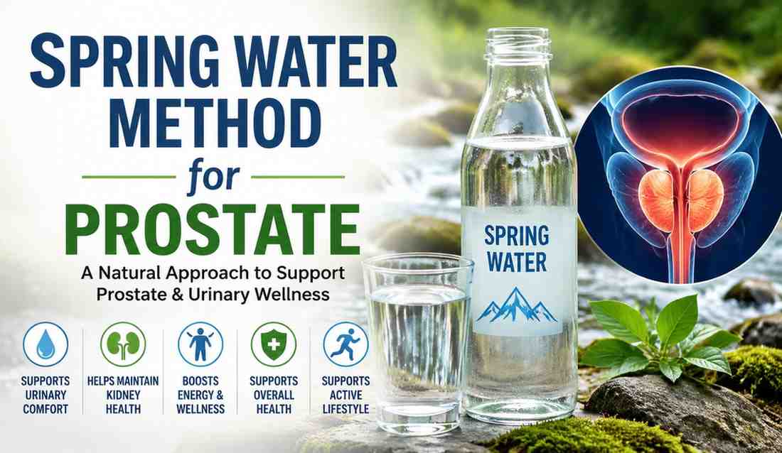 Spring Water Method for Prostate