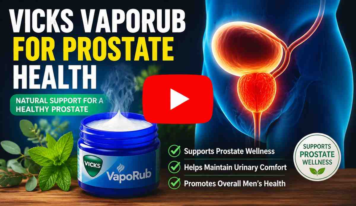 Vicks VapoRub for Prostate Health