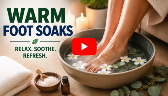 Warm Foot Soaks