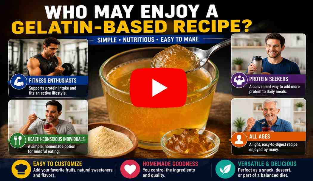 Who May Enjoy a Gelatin-Based Recipe