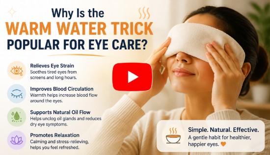 Why Is the Warm Water Trick Popular for Eye Care
