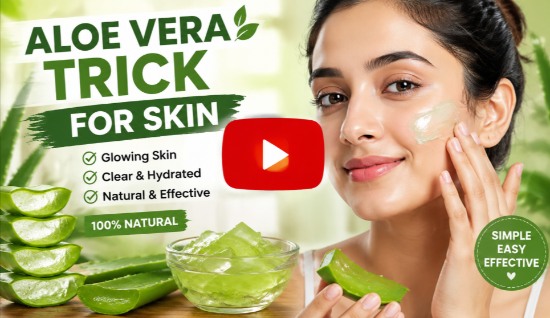 Aloe Vera Trick for Skin