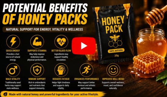 Potential Benefits of Honey Packs
